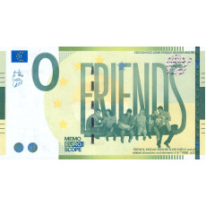 0 Euro biljet Friends